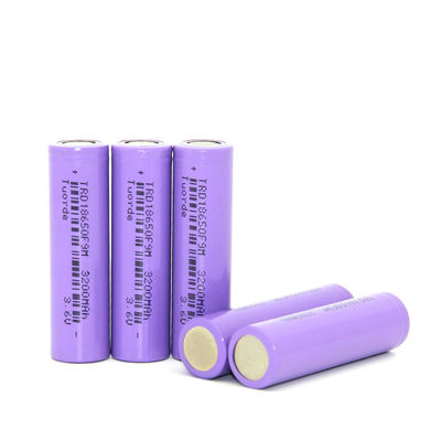 Легкая компактная 18650 литийная батарея 3200mAh 3.6V 3C