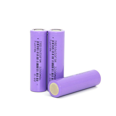 Легкая компактная 18650 литийная батарея 3200mAh 3.6V 3C