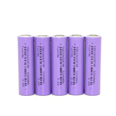 Легкая компактная 18650 литийная батарея 3200mAh 3.6V 3C