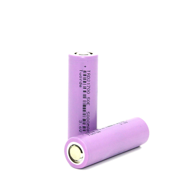 3.7V 5000mAh Перезаряжаемая литий-ионная ячейка, 21 мм * 70 мм Литий-железные батареи 2C разряд